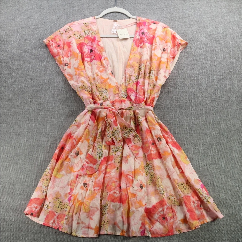 Free People Freddy Floral Mini Dress